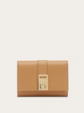 Ferragamo | Women's Hug Compact Wallet - Light Camel