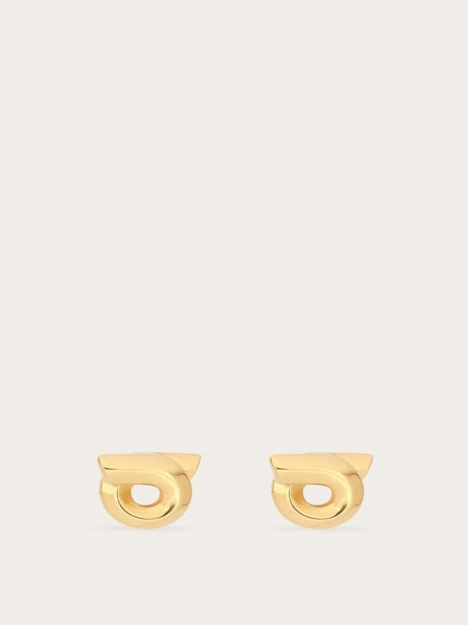 Ferragamo | Women's Gancini Earrings - Gold (Size 10)