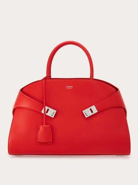 Ferragamo | Women's Hug Handbag - Flame Red