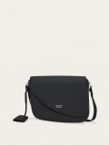 Ferragamo | Men's Fiamma Crossbody Bag - Black