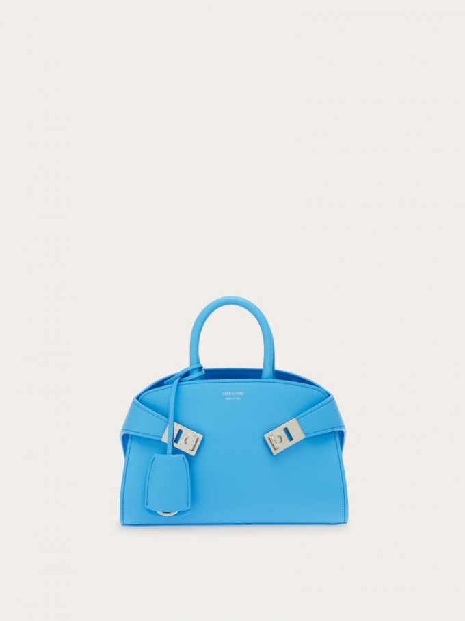 Ferragamo | Women's Hug Handbag - Light Blue