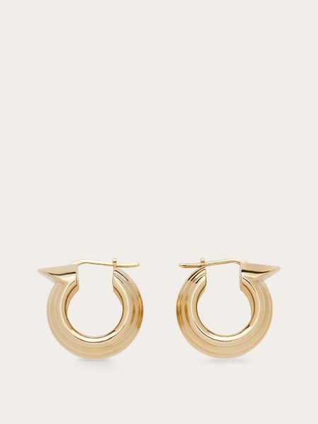 Ferragamo | Women's Gancini Earrings - Gold