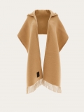 Ferragamo | Women's Hybrid Hooded Stole - Camel