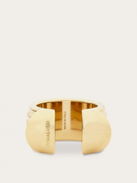 Ferragamo | Women's Gancini Ring - Gold (Size 54)