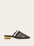 Ferragamo | Women's Mesh Mule - Black