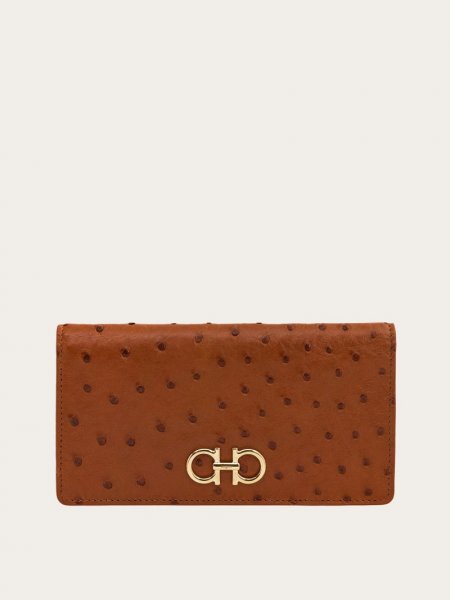 Ferragamo | Women's Gancini Continental Wallet - Vicuna