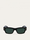 Ferragamo | Men's Sunglasses - Black/Green