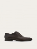 Ferragamo | Men's Oxford With Wing-Tips - Testa Di Moro