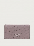 Ferragamo | Women's Gancini Continental Wallet - Silver Grey