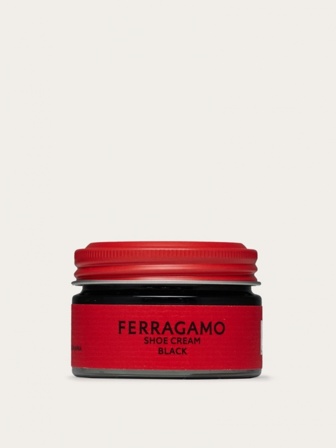 Ferragamo | Men's Shoe Care Cream - Black