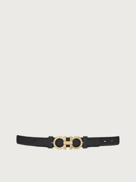 Ferragamo | Women's Sized Gancini Belt - Black