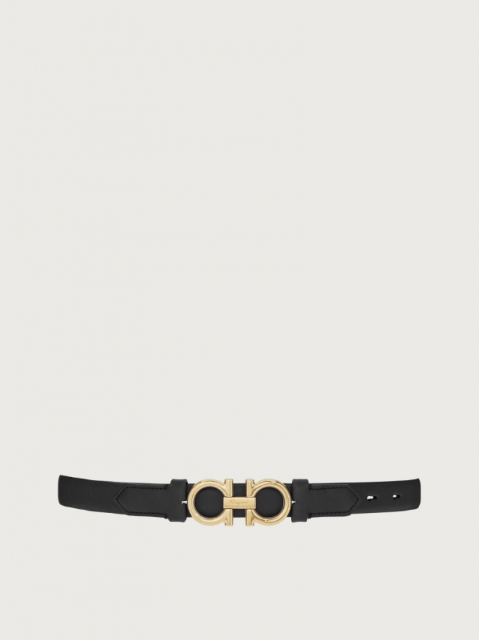 Ferragamo | Women's Sized Gancini Belt - Black