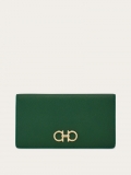 Ferragamo | Women's Gancini Continental Wallet - Forest Green