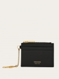 Ferragamo | Women's Card Holder With Key Holder - Black