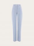 Ferragamo | Women's Five Pocket Trouser - Denim/White