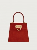 Ferragamo | Women's Iconic Top Handle - Velvet Red