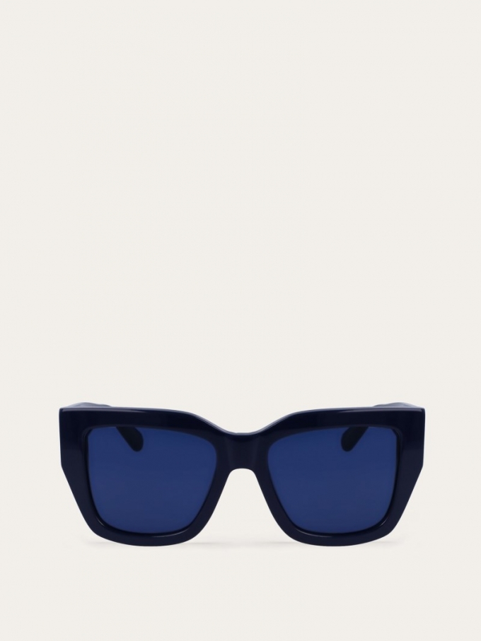 Ferragamo | Women's Sunglasses - Navy Blue