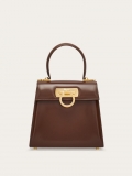 Ferragamo | Women's Iconic Top Handle - Cocoa