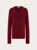 Ferragamo | Men's Cashmere Sweater - Bordeaux