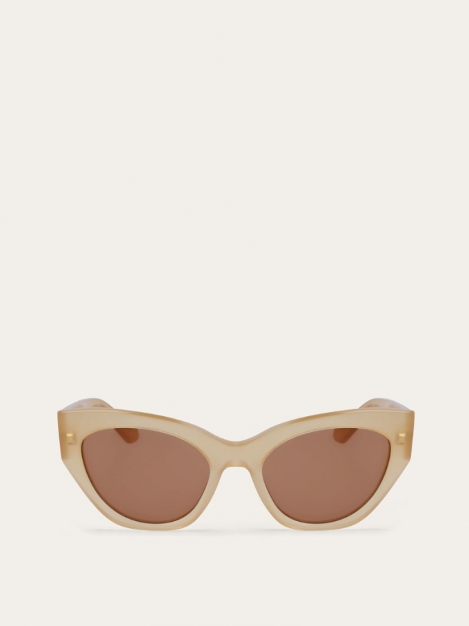 Ferragamo | Women's Sunglasses - Opaline Honey