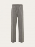 Ferragamo | Men's Drawstring Trouser - Grey Marl