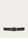 Ferragamo | Men's Reversible And Adjustable Belt - Brown Sugar/Black