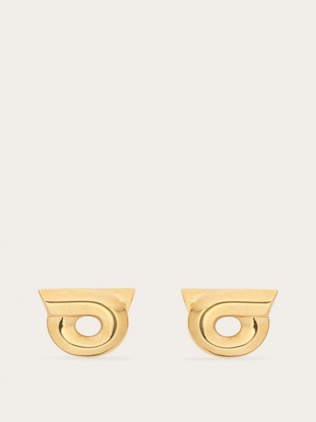 Ferragamo | Women's Gancini Earrings - Gold (Size 18)