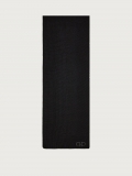 Ferragamo | Men's Wool Knitted Scarf - Black