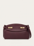 Ferragamo | Women's Hug Soft Crossbody Bag - Dark Barolo