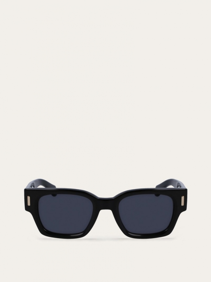 Ferragamo | Men's Sunglasses - Black/Grey