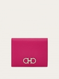 Ferragamo | Women's Gancini Compact Wallet - Cerise Pink