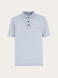 Ferragamo | Men's Polo Shirt - Light Blue