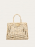 Ferragamo | Women's Studio Box Bag - Raffia