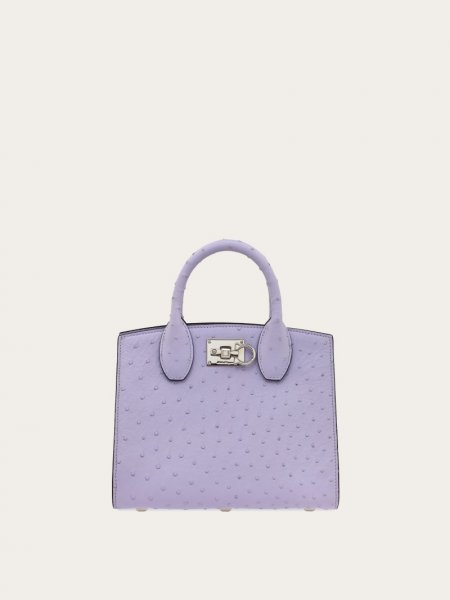 Ferragamo | Women's Studio Box Bag - Lavender