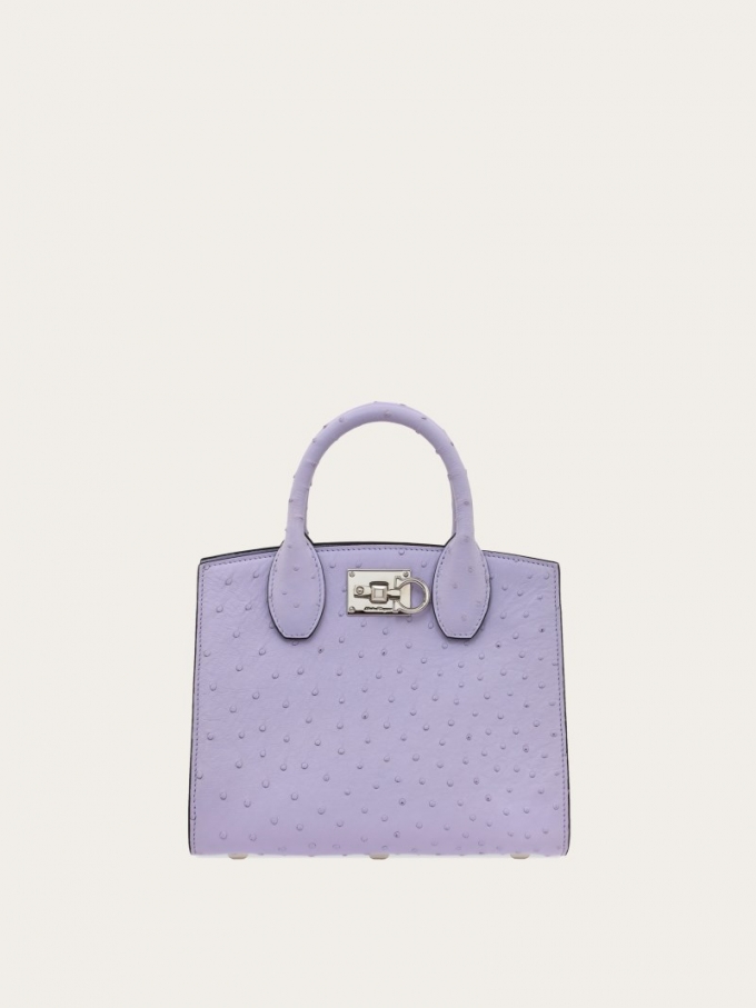 Ferragamo | Women's Studio Box Bag - Lavender