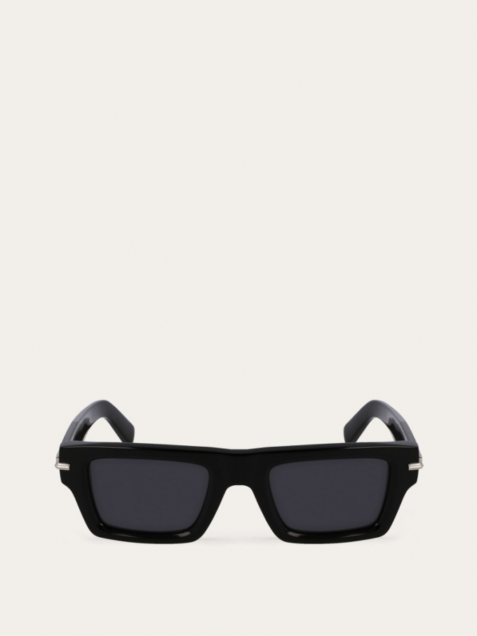 Ferragamo | Men's Sunglasses - Black/Grey