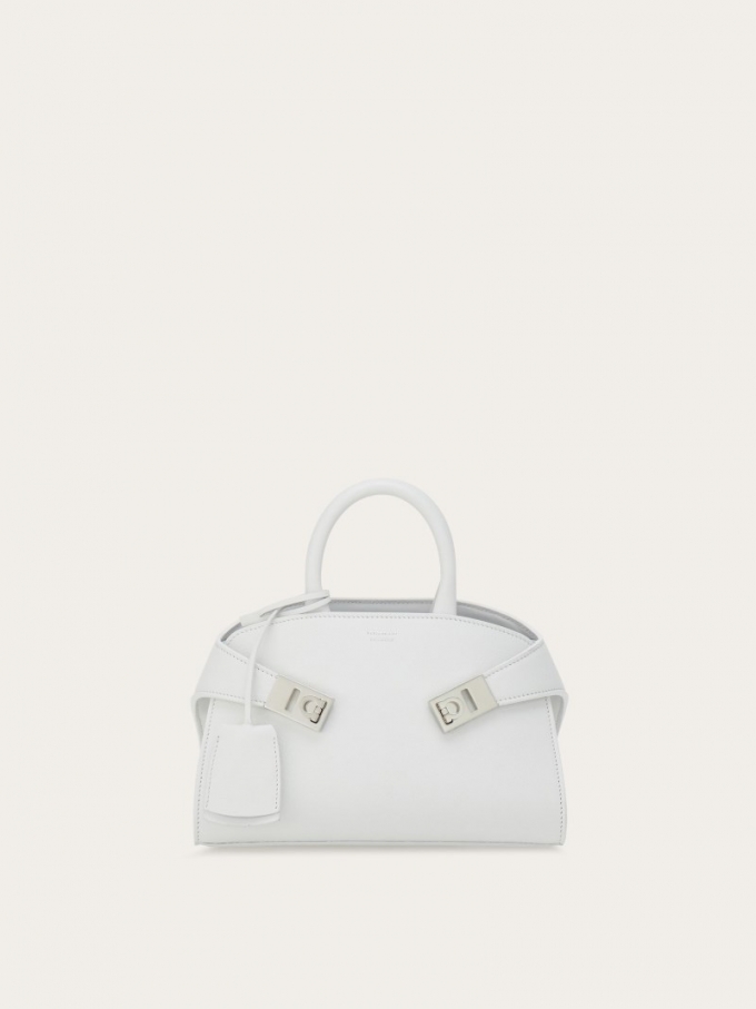 Ferragamo | Women's Hug Handbag - Optic White