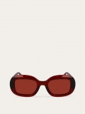 Ferragamo | Women's Sunglasses - Rust/Brown