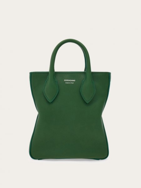 Ferragamo | Men's Tote Bag - Forest Green