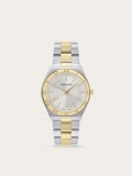 Ferragamo | Men's Vega Upper East Watch - Steel/Ip Yellow Gold/White