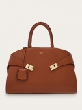 Ferragamo | Women's Hug Handbag - Cognac