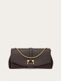 Ferragamo | Women's Front Flap Crossbody Bag - Espresso