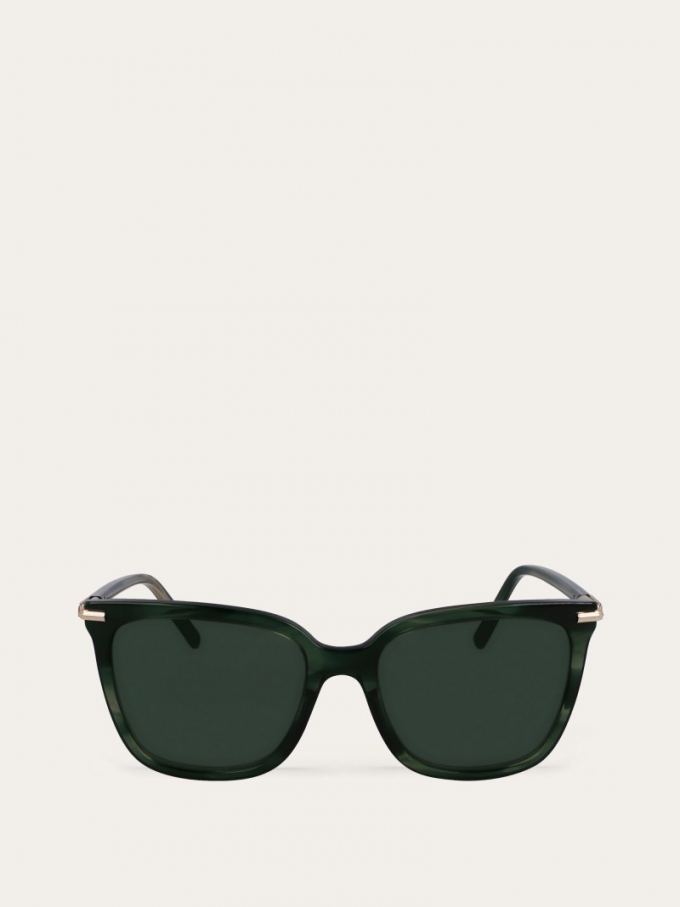 Ferragamo | Women's Sunglasses - Green