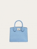 Ferragamo | Women's Studio Box Bag - Sky Blue