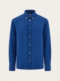 Ferragamo | Men's Button Down Shirt - Teal Blue