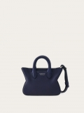 Ferragamo | Men's Tote Mini Charm - Midnight Blue