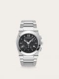 Ferragamo | Men's Vega Chrono Watch - Stainless Steel/Black