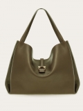 Ferragamo | Women's Tote Bag - Olive Green