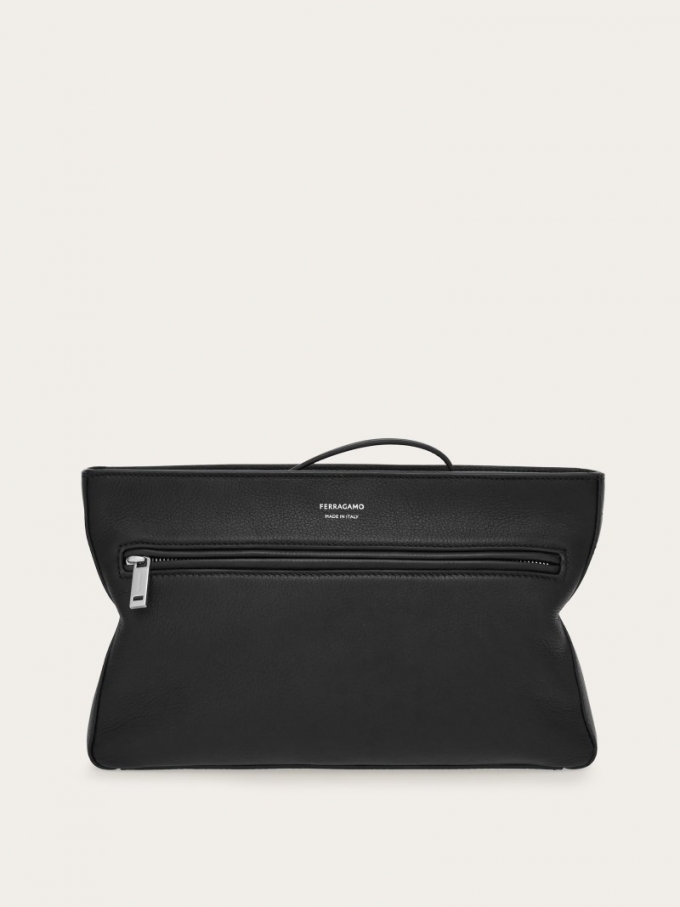 Ferragamo | Men's Crossbody Bag - Black