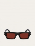 Ferragamo | Men's Sunglasses - Grey/Red Wine